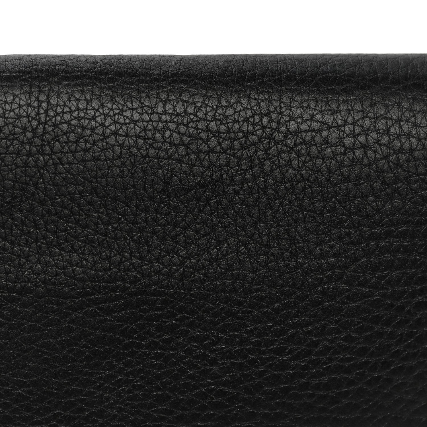 Gucci Pebbled Calfskin Medium Soho Clutch Black 16 of 19