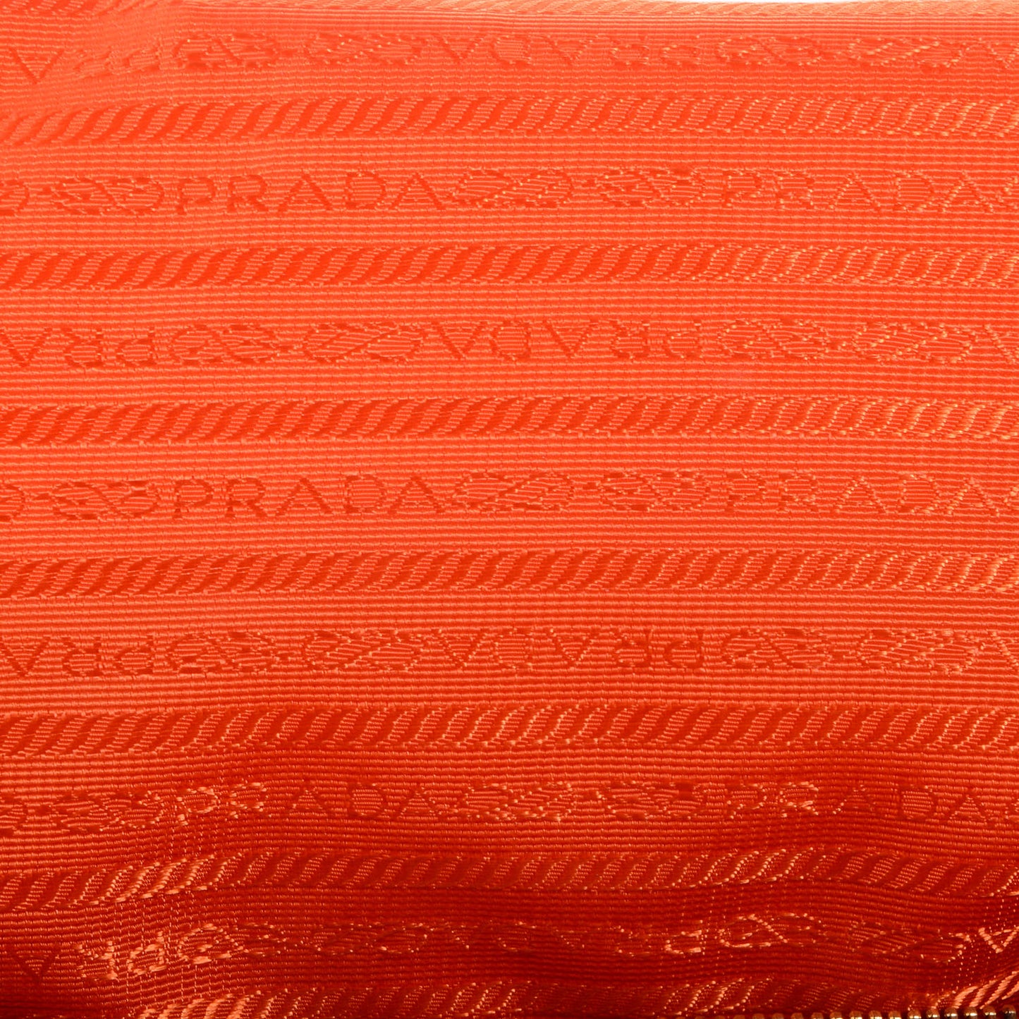 Saffiano Lux Medium Double Zip Tote Papaya