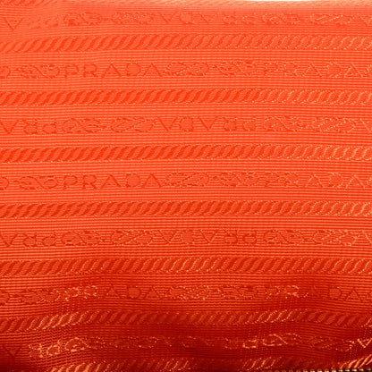 Prada Saffiano Lux Medium Double Zip Tote Papaya 7 of 11