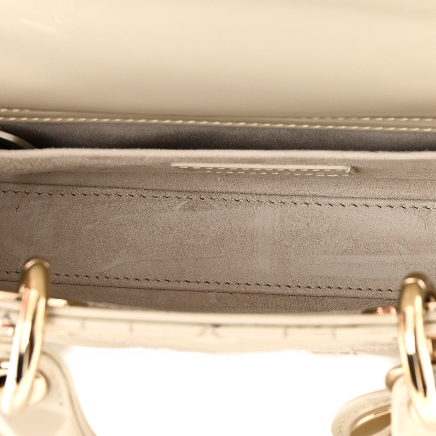 Patent Cannage Small Lady D-Joy White