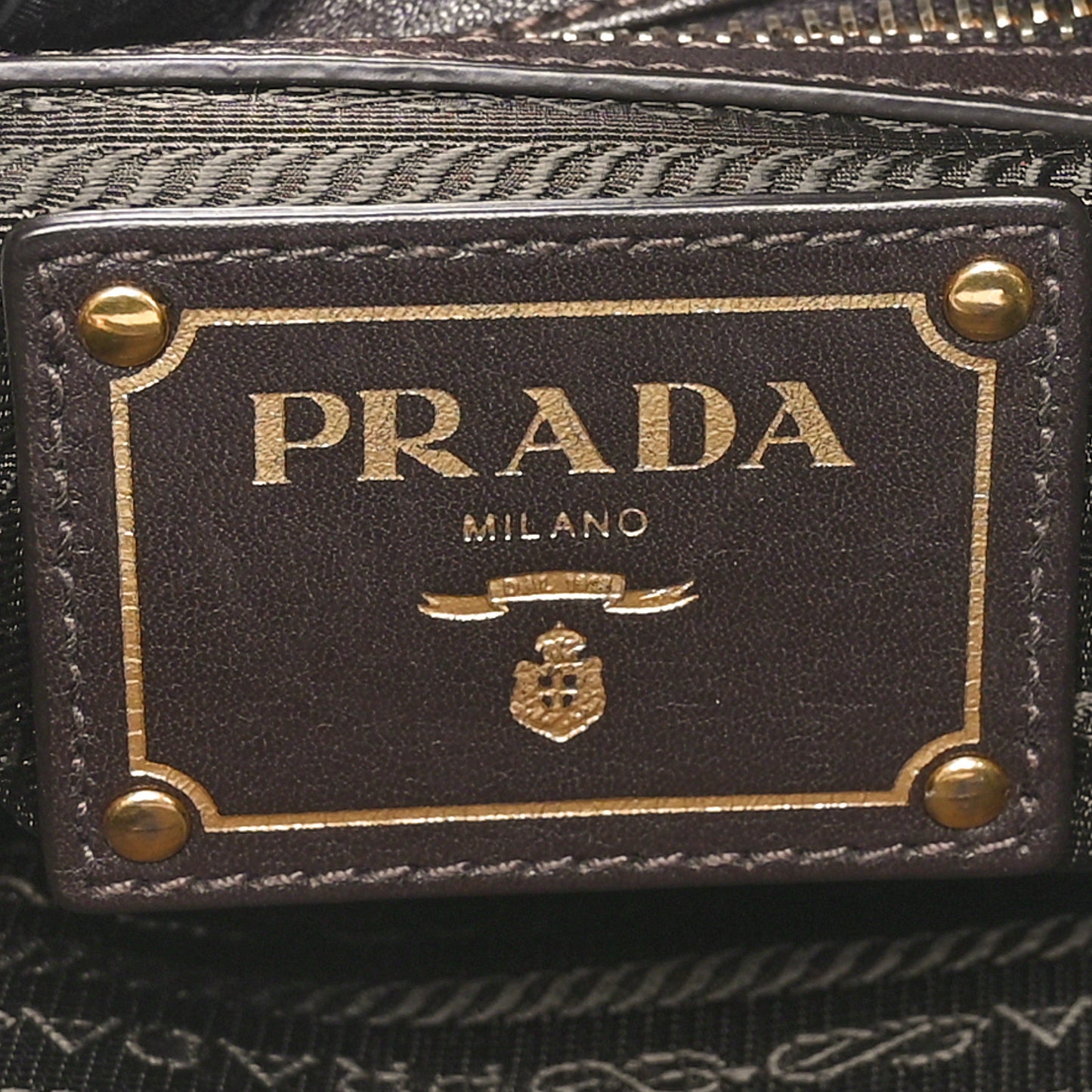 Tessuto Nylon Vitello Daino Hobo Bruciato