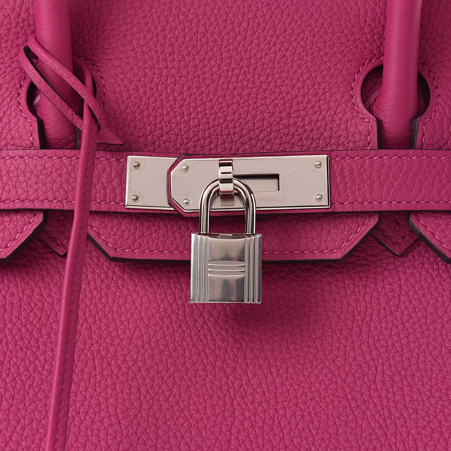 Togo Birkin 30 Rose Pourpre
