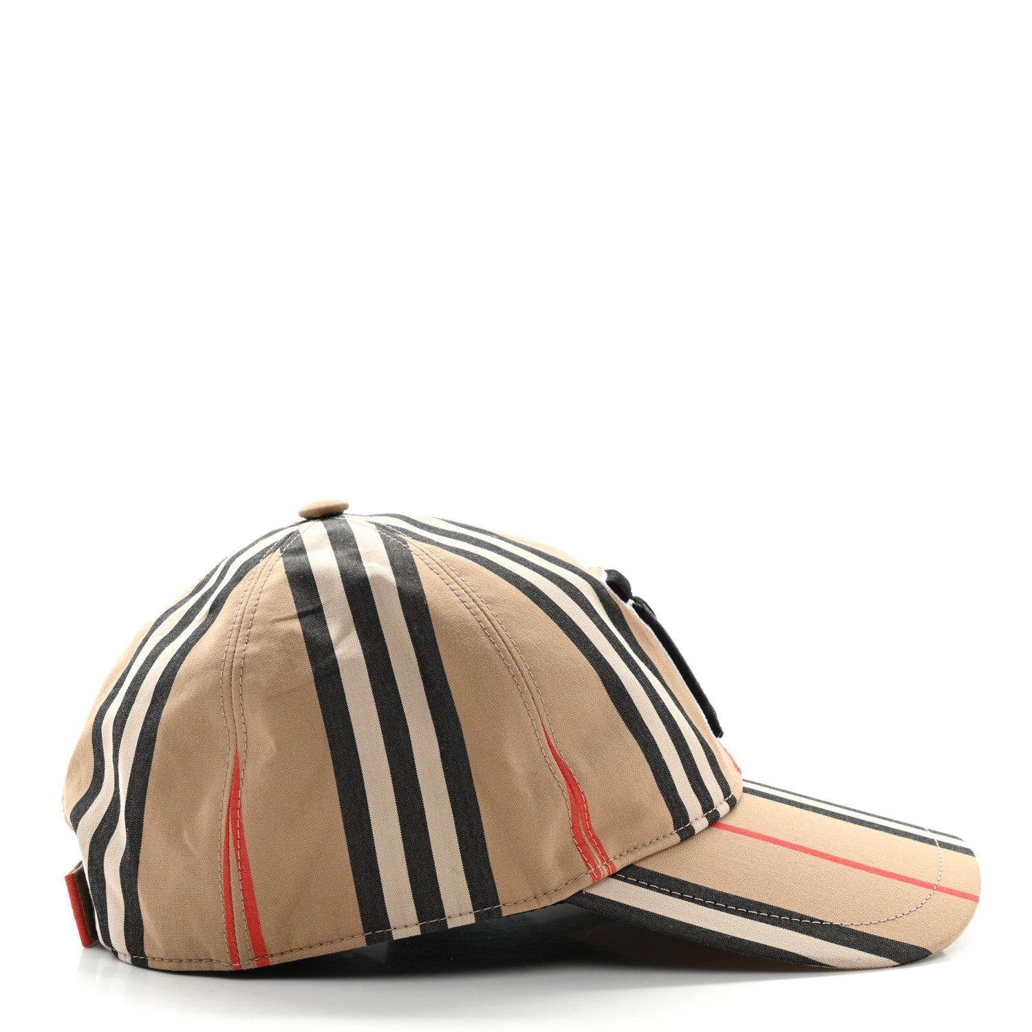 Burberry Cotton Vintage Check Monogram Baseball Hat M Archive Beige 4 of 8