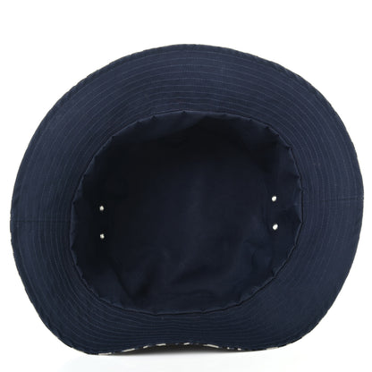 Christian Dior Oblique Reversible Teddy-D Brim Bucket Hat 57 Blue 6 of 6