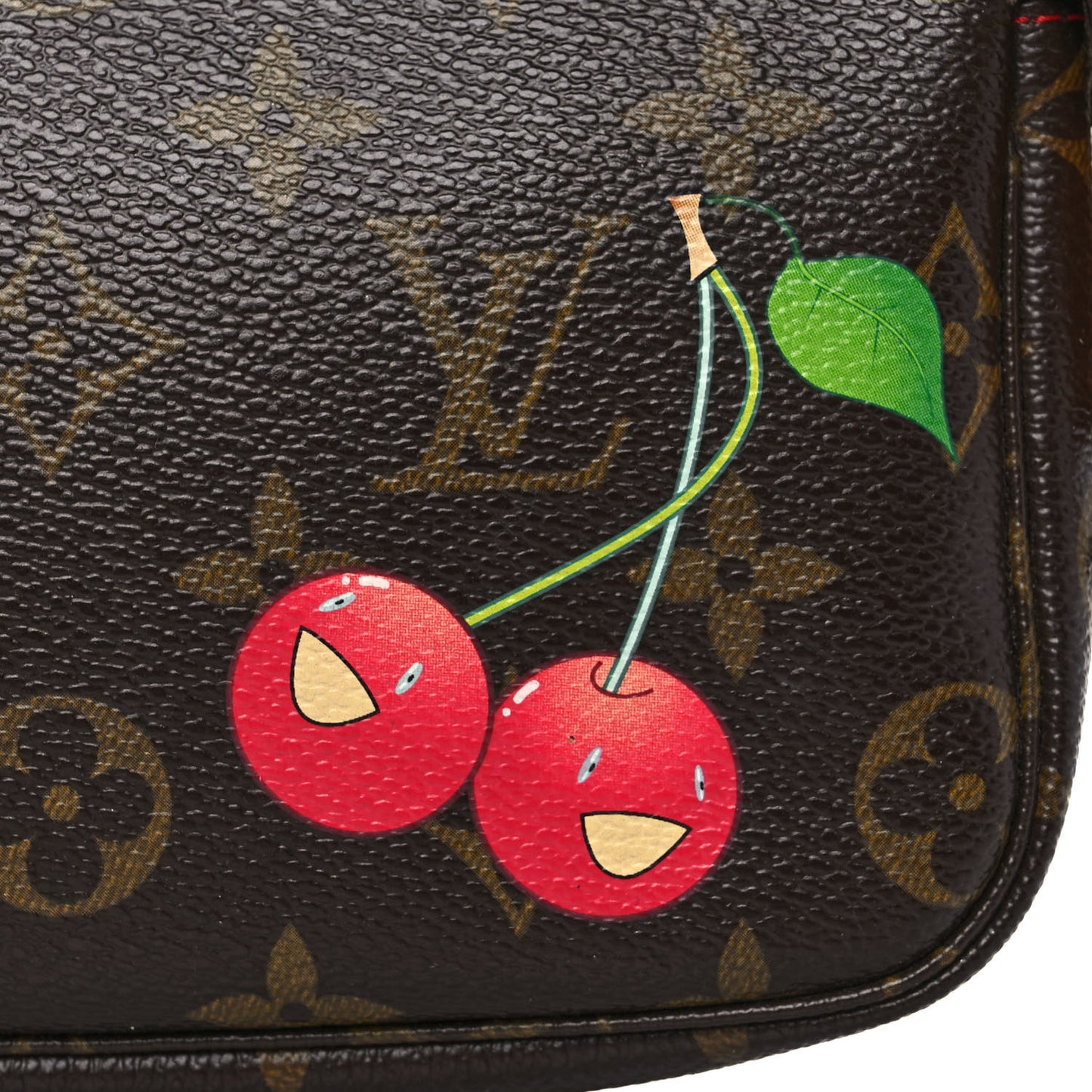 Monogram Cerises Mini Pochette Accessories