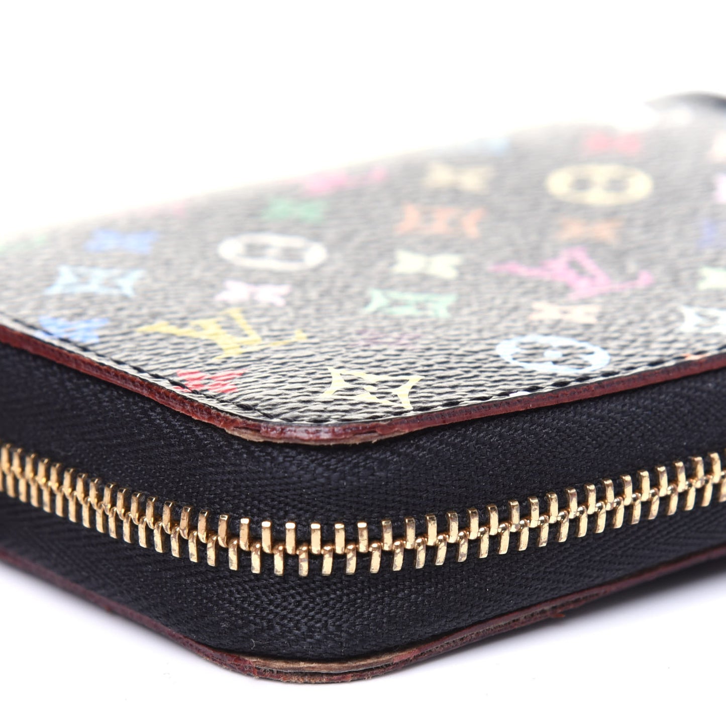 Monogram Multicolor Zippy Coin Purse Black Grenade
