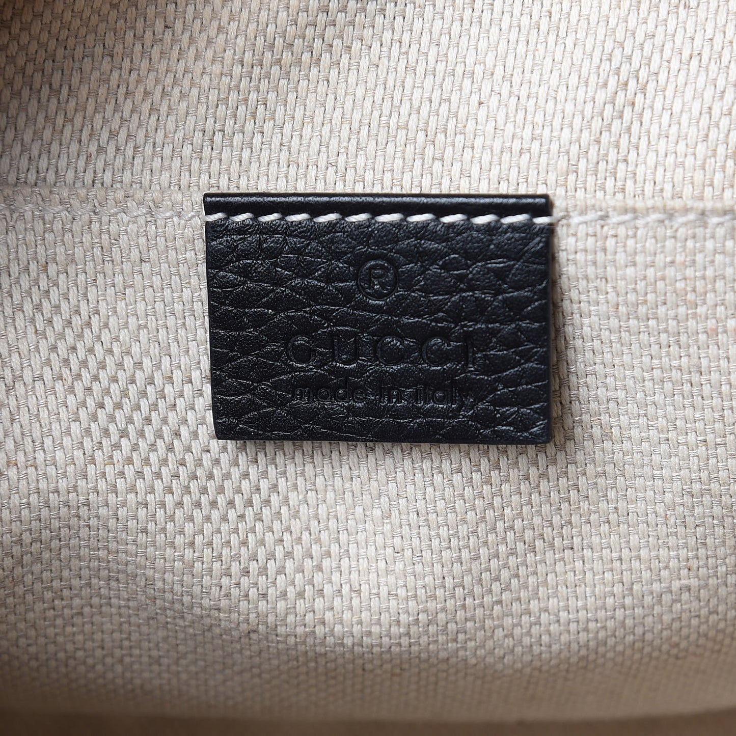 Pebbled Calfskin Small Soho Disco Bag Black