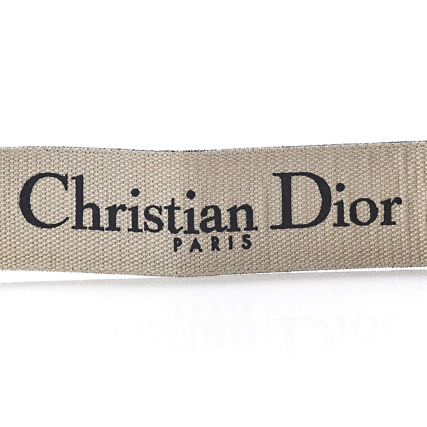 Christian Dior Canvas Embroidered Shoulder Strap Blue 4 of 5