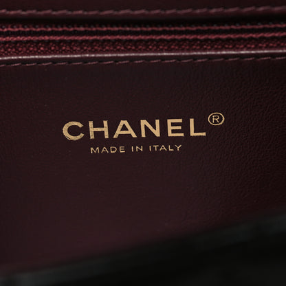 Chanel Sheepskin Quilted Mini Beauty Lock Flap Black 6 of 11