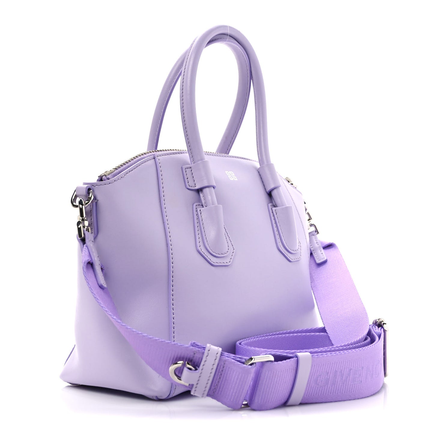 Box Calfskin Mini Sport Antigona Top Handle Bag Mauve