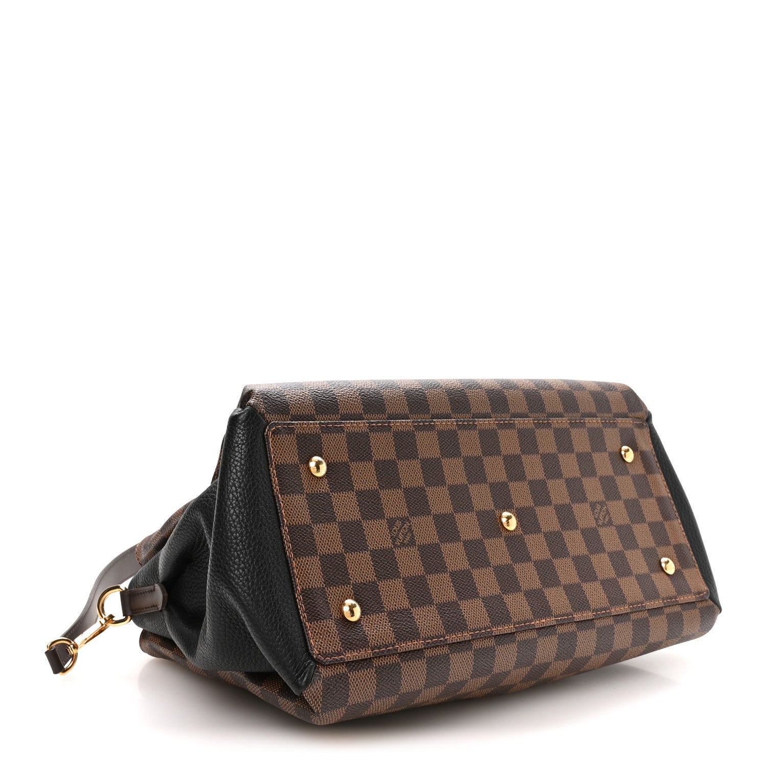 Louis Vuitton Cuir Taurillon Damier Ebene Normandy Black 4 of 10