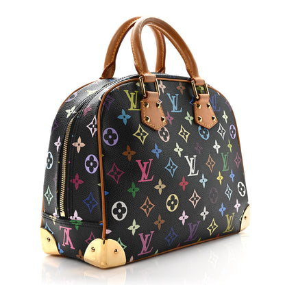 Louis Vuitton Monogram Multicolor Trouville Black 3 of 8