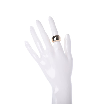 Cartier 18K Yellow Gold Nouvelle Vague Dome Ring 48 4.5 2 of 5