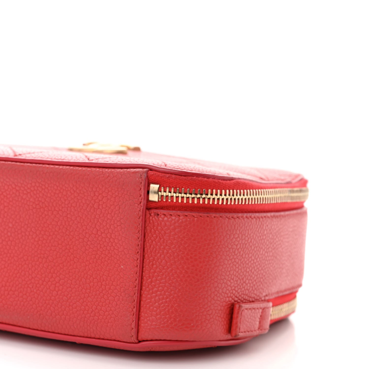 Chanel Caviar Quilted Small Camera Case Red 11 of 15