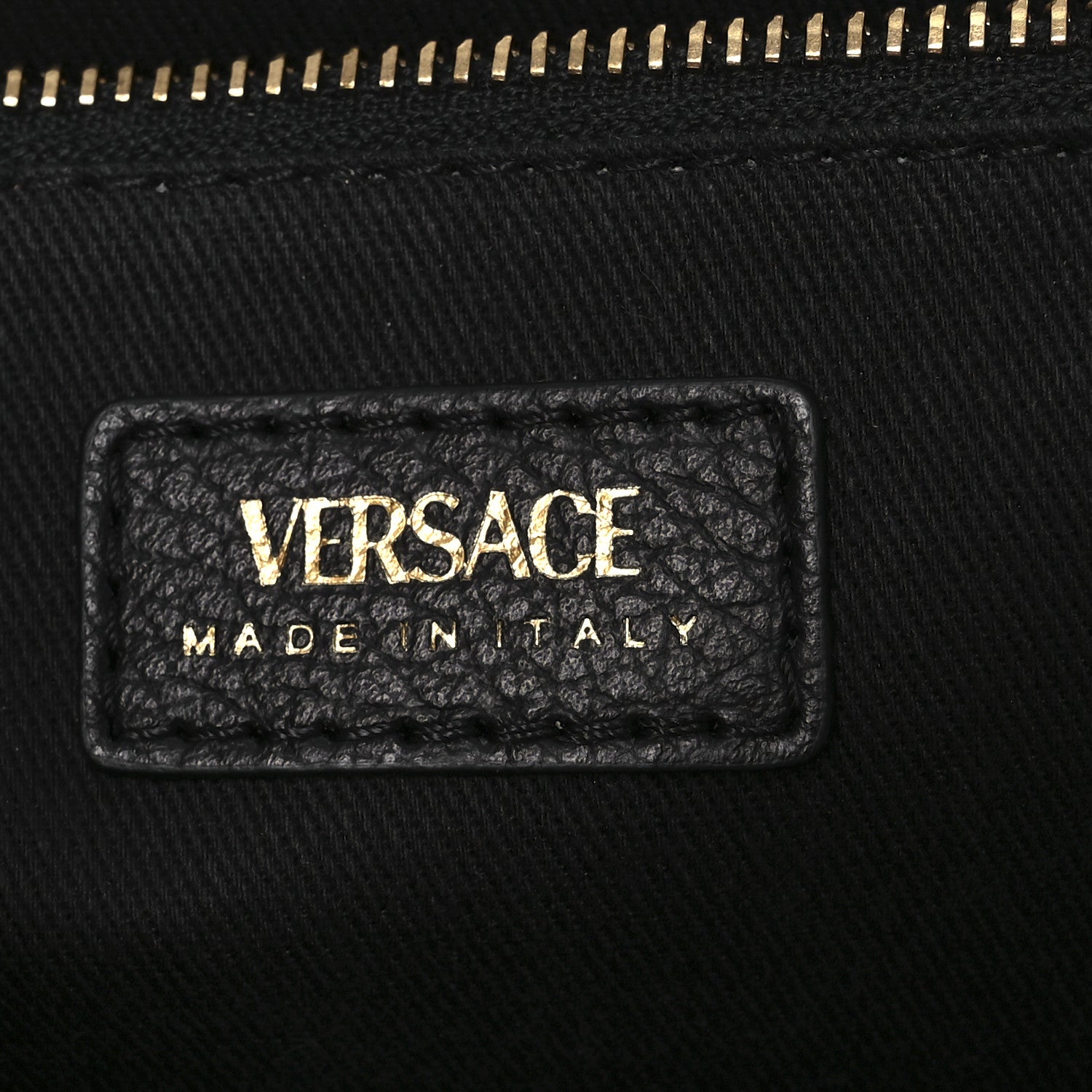 Versace Snakeskin Virtus Wallet On Chain Beige Black 6 of 10