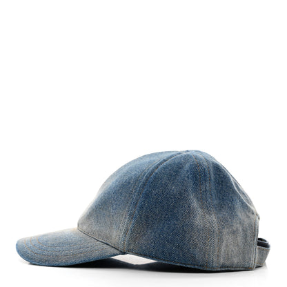 Prada Used Denim Womens Baseball Cap M Light Blue 4 of 8