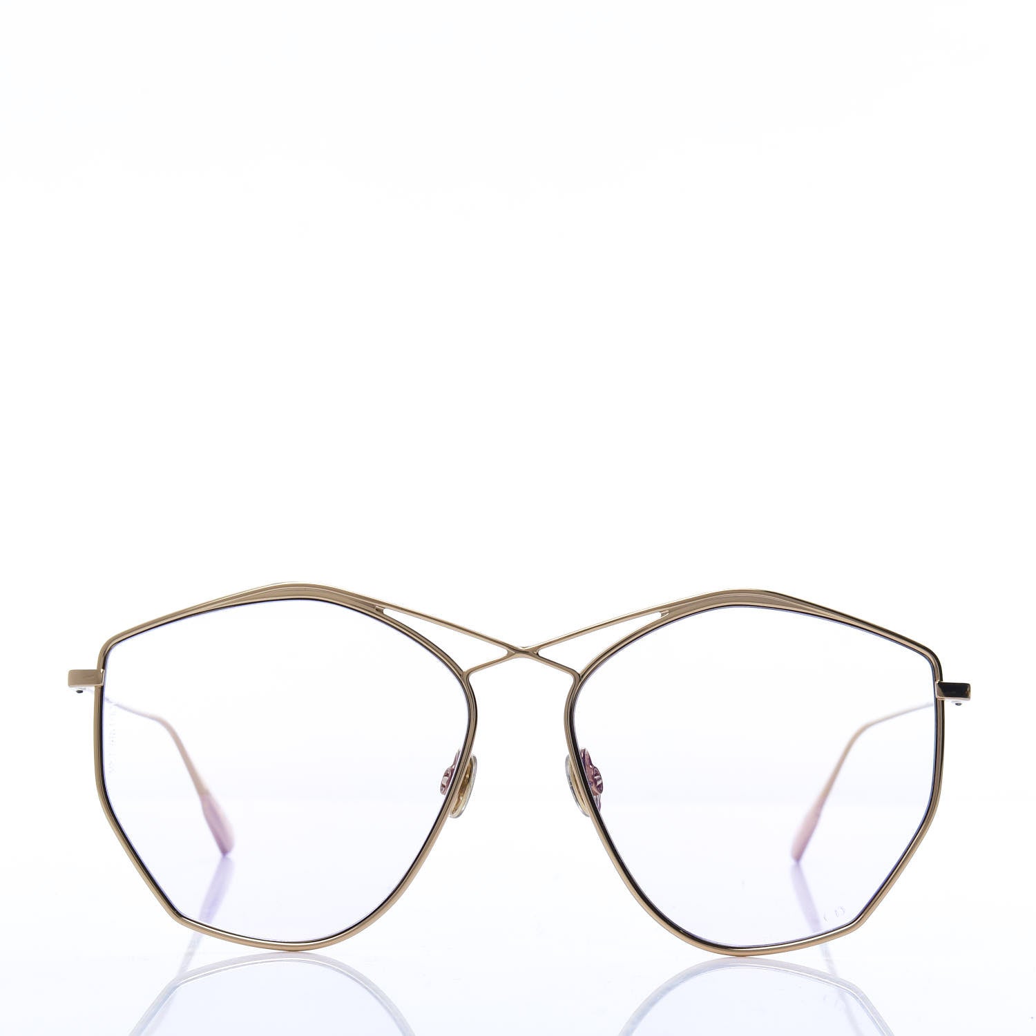 Christian Dior Metal Stellaire 4 Sunglasses Gold 2 of 10