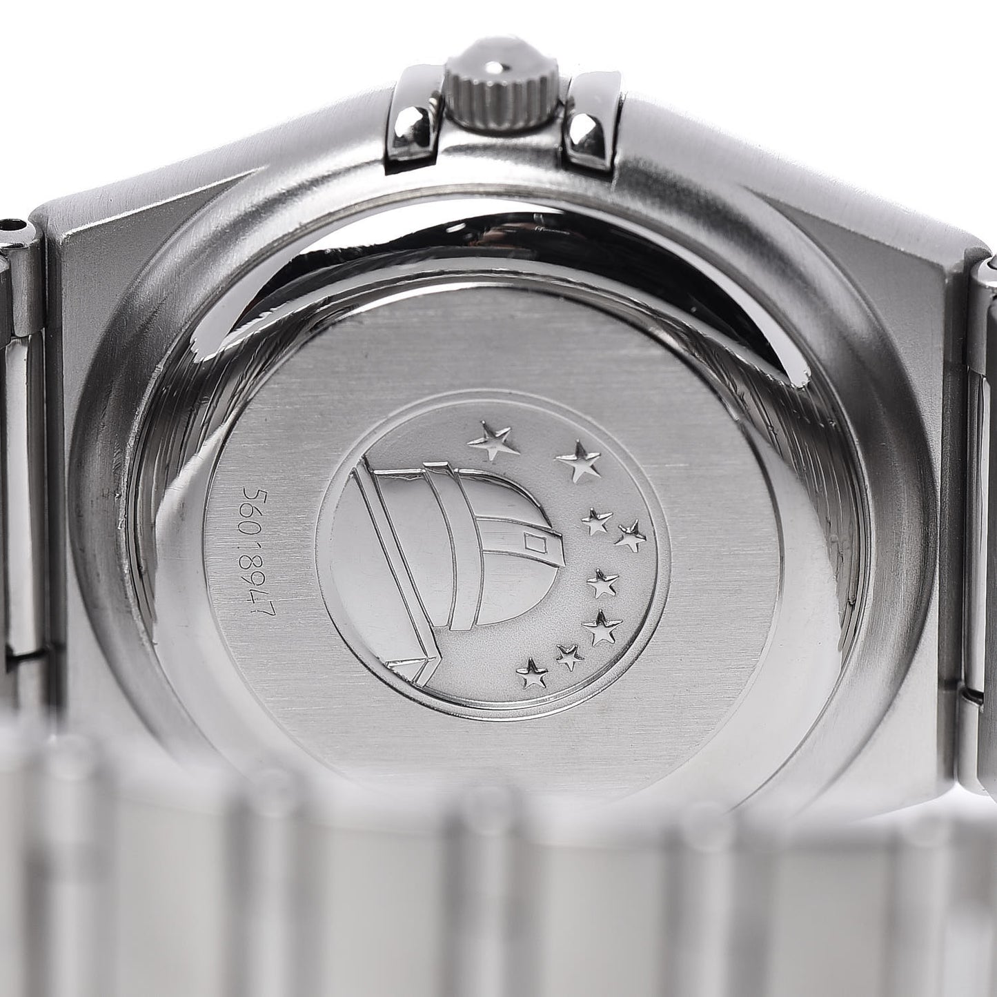 Stainless Steel 27mm Constellation Automatic Watch White 766.1201
