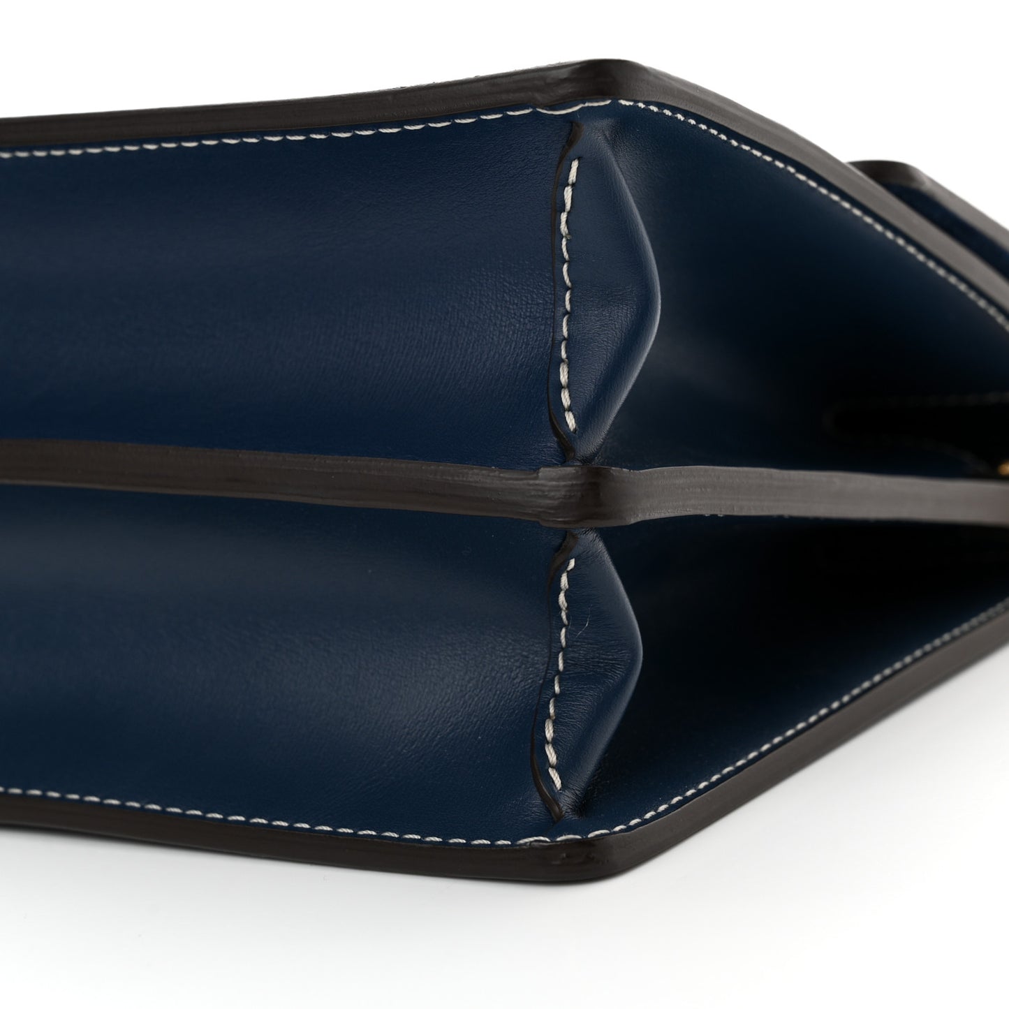 Denim Monogram Jacquard Dauphine MM Bleu