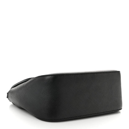 Salvatore Ferragamo Saffiano Paris Crossbody Bag Black 4 of 10