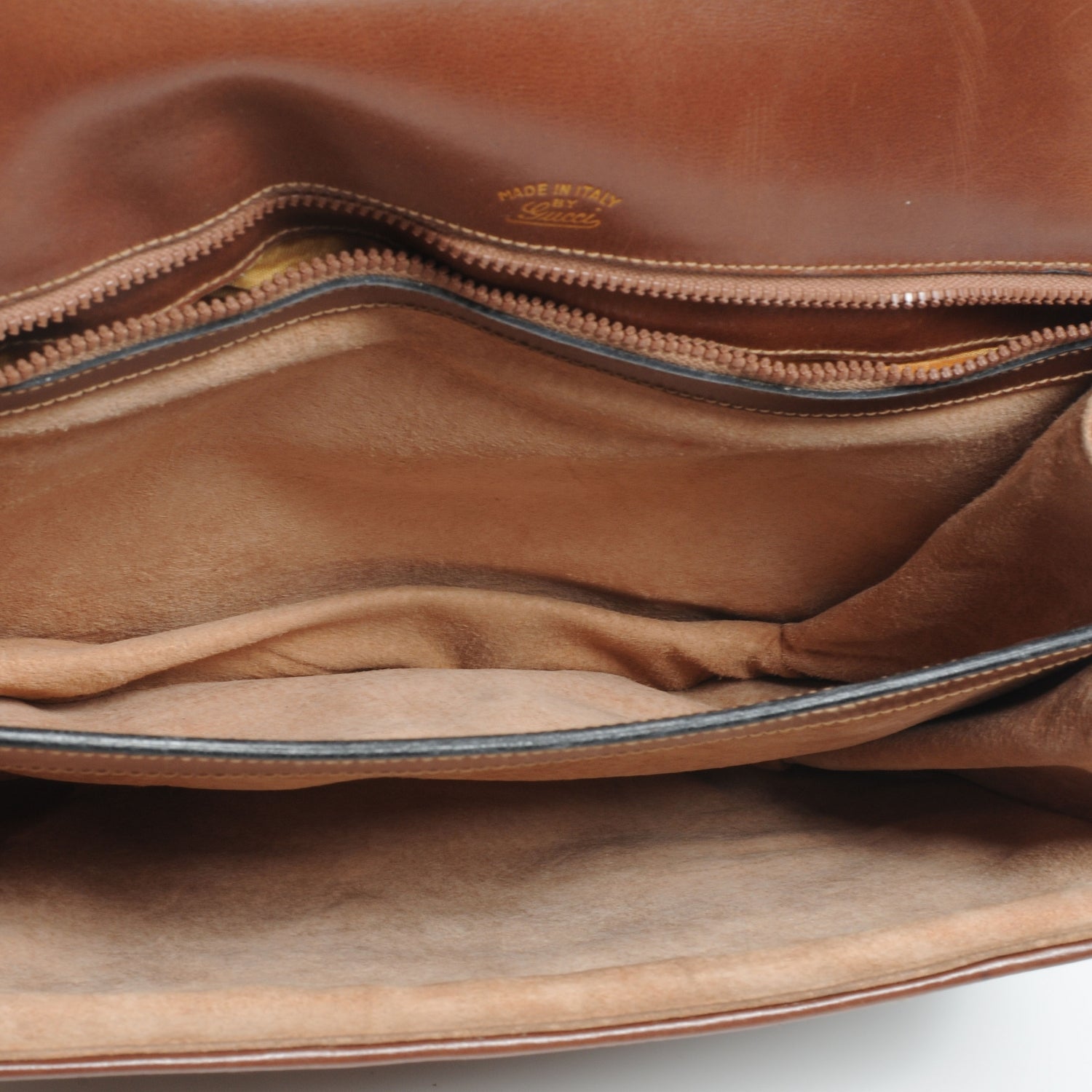 Gucci Suede GG Shoulder Bag Brown 6 of 6