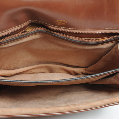 Gucci Suede GG Shoulder Bag Brown 6 of 6