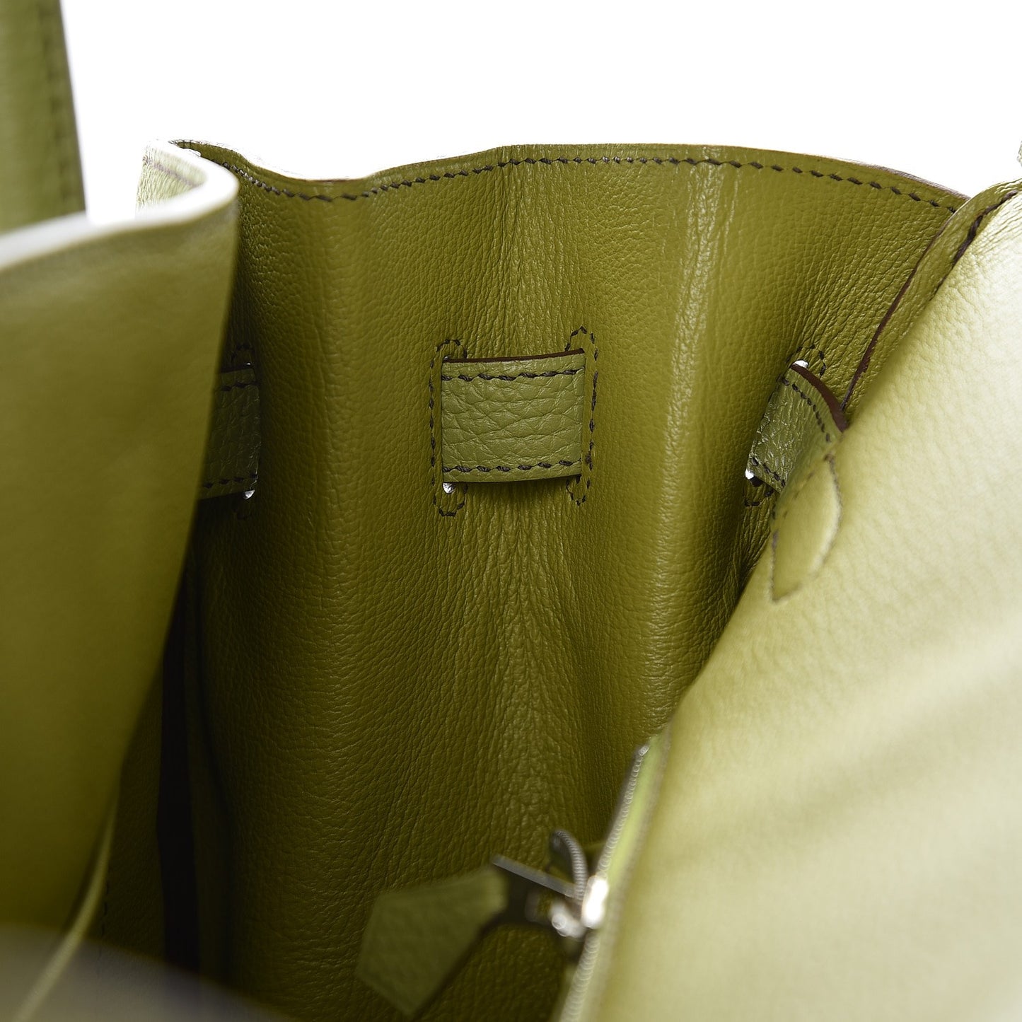 Togo Birkin 35 Vert Anis