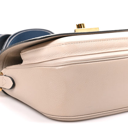 Louis Vuitton Grained Calfskin Lockme Tender Greige 7 of 8
