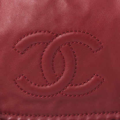 Chanel Smooth Calfskin Luxe Ligne Flap Red 7 of 10