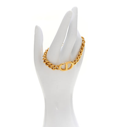 Christian Dior Brass CD Icon Chain Bracelet Gold 2 of 5