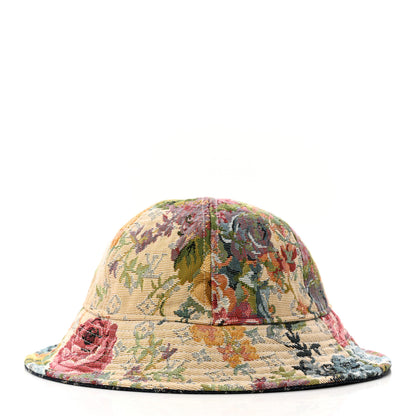 Louis Vuitton Monogram Tapestry Reversible Bucket Hat 58 Blue Multicolor 7 of 14