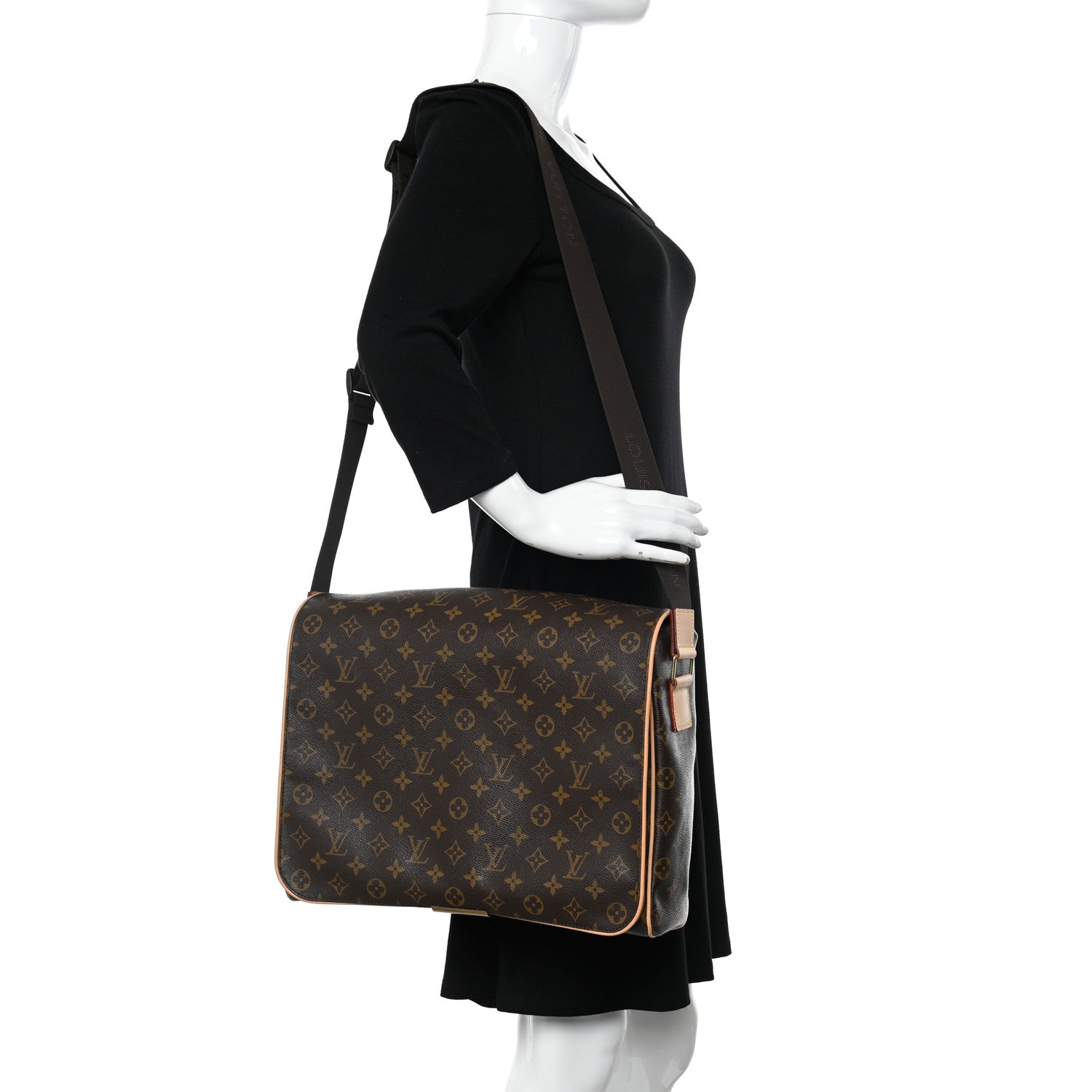 Louis Vuitton Monogram Abbesses Messenger Bag 3 of 10