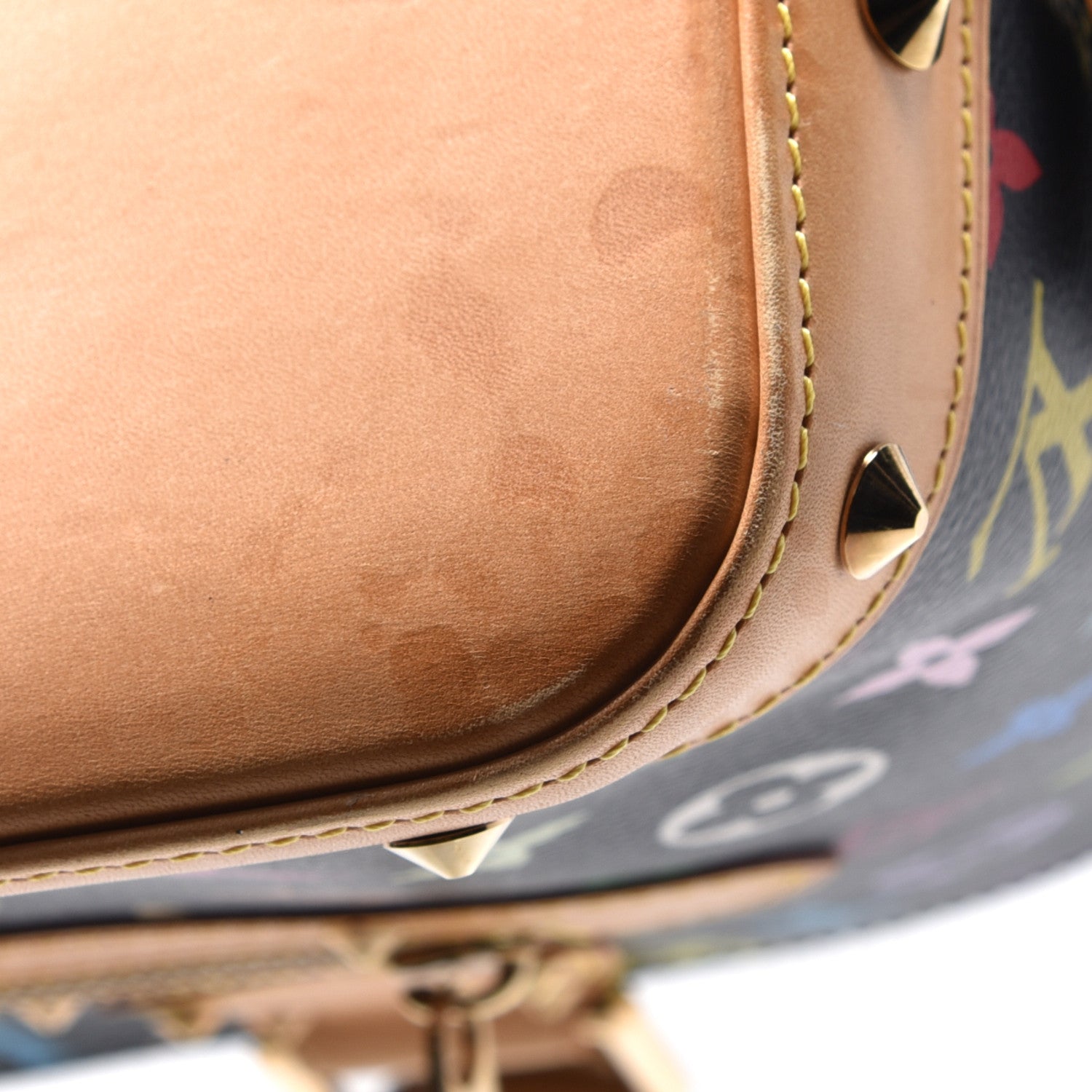 Louis Vuitton Monogram Multicolor Alma Black 9 of 9
