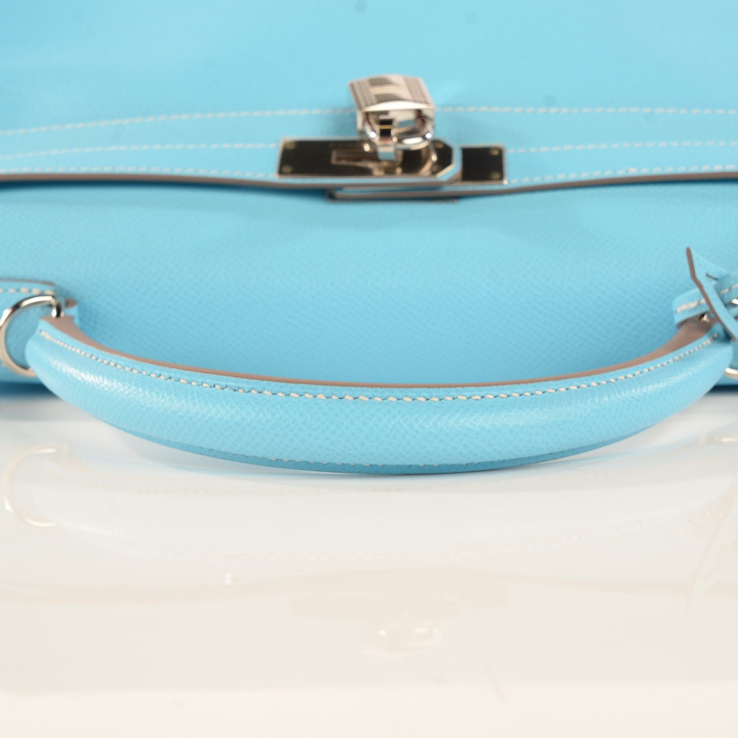 Hermes Epsom Candy Kelly Retourne 32 Celeste Mykonos 15 of 26