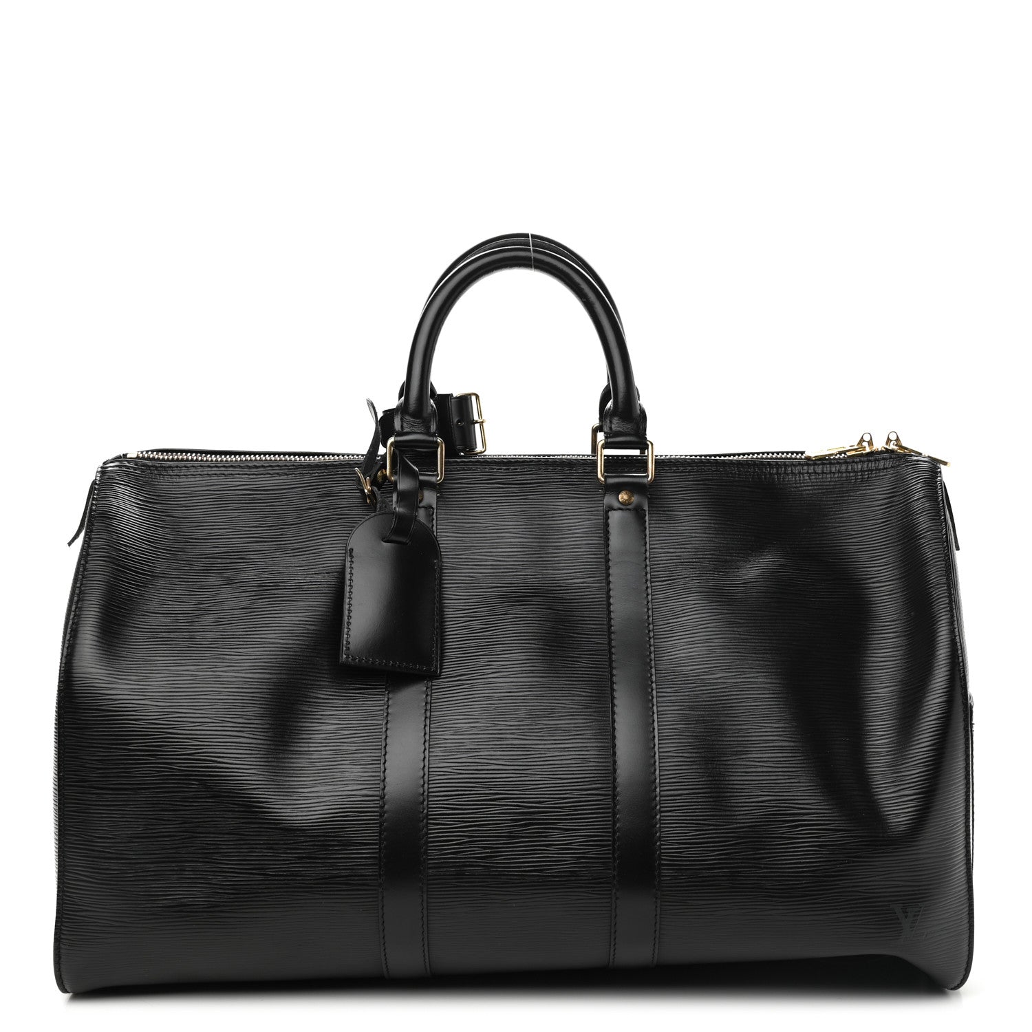 Louis Vuitton Epi Keepall 45 Black 1 of 12
