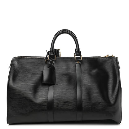 Louis Vuitton Epi Keepall 45 Black 1 of 12