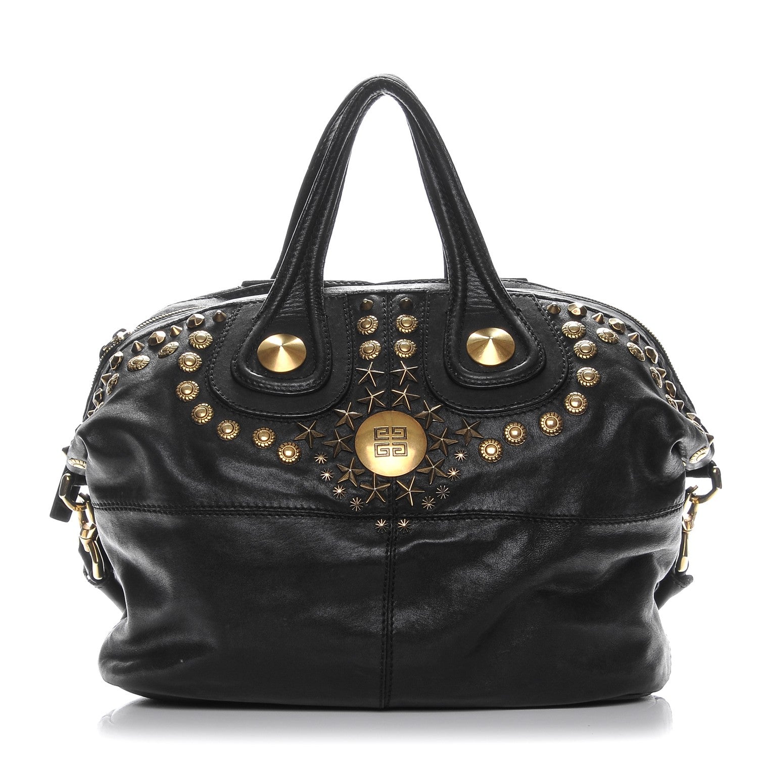 Givenchy Lambskin Studded Medium Nightingale Black 1 of 10