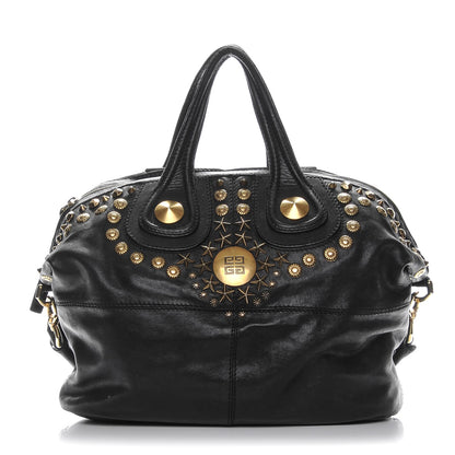 Givenchy Lambskin Studded Medium Nightingale Black 1 of 10