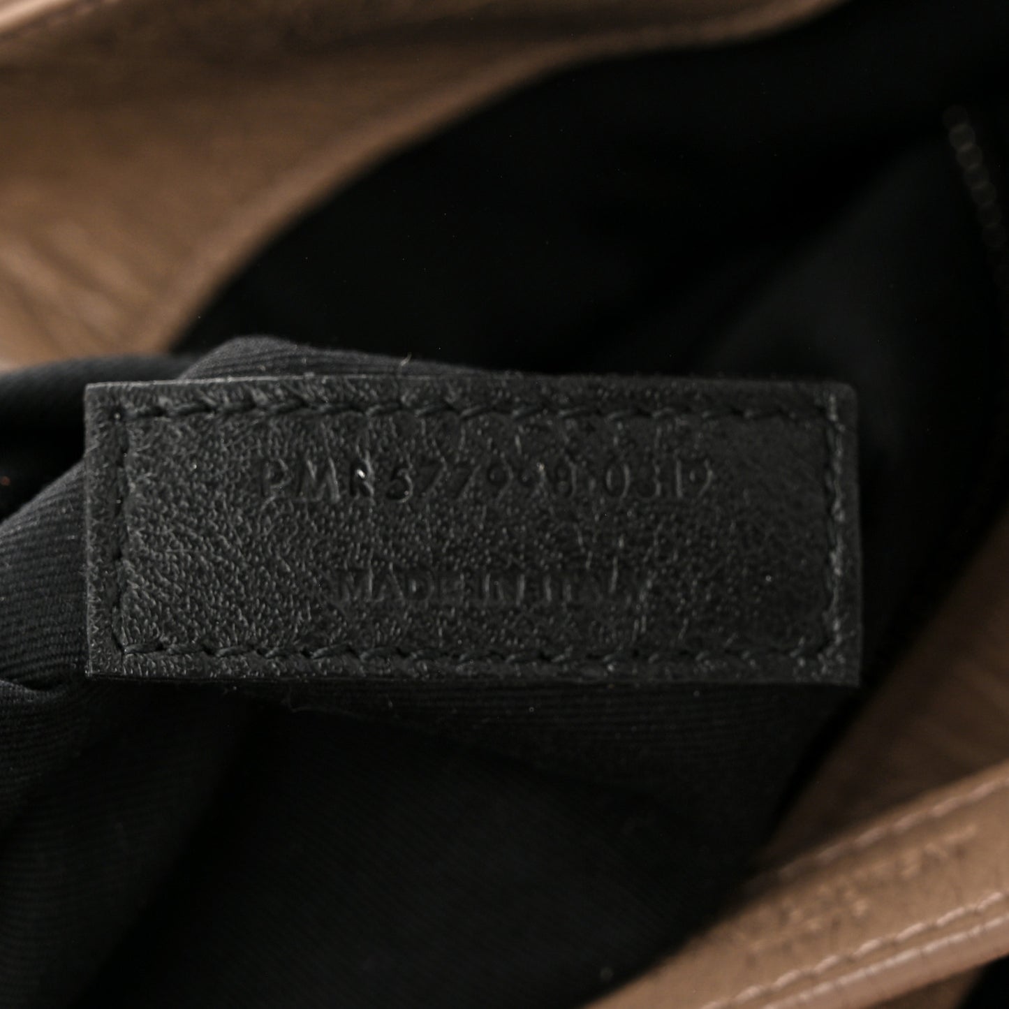 Crinkled Calfskin Matelasse Monogram Large Niki Shopper Tote Dusty Grey