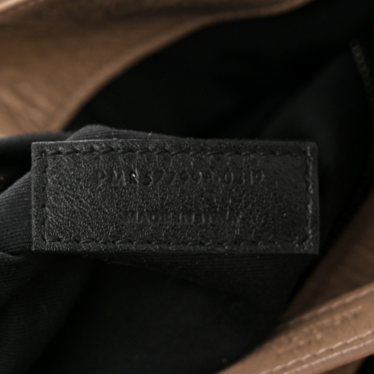Saint Laurent Crinkled Calfskin Matelasse Monogram Large Niki Shopper Tote Dusty Grey 9 of 11