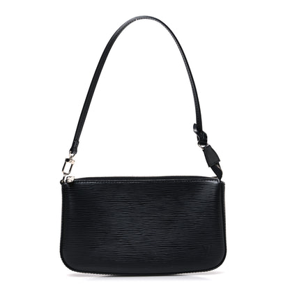 Louis Vuitton Epi Pochette Accessories NM Black 1 of 9