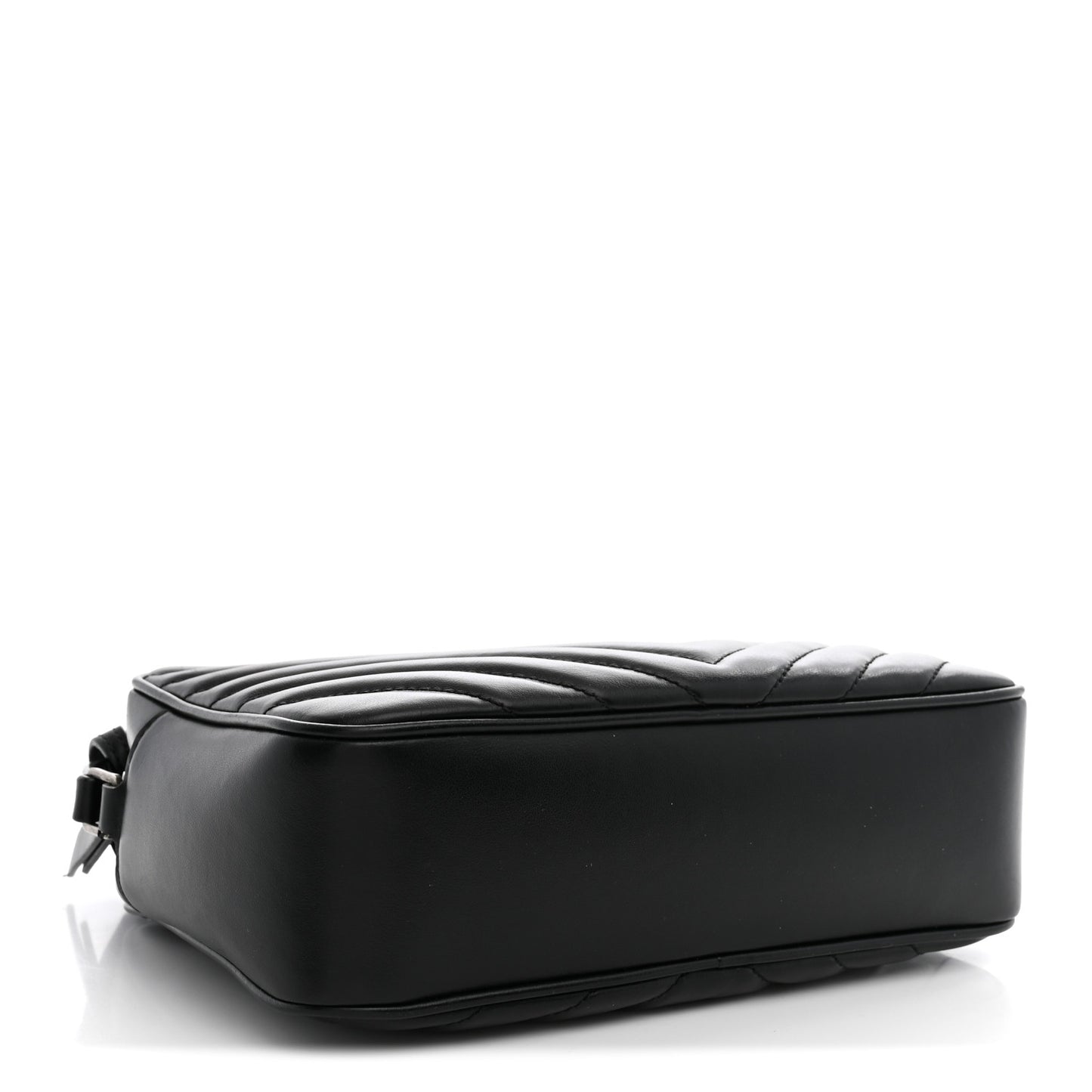 Calfskin Matelasse Monogram Lou Camera Bag Black