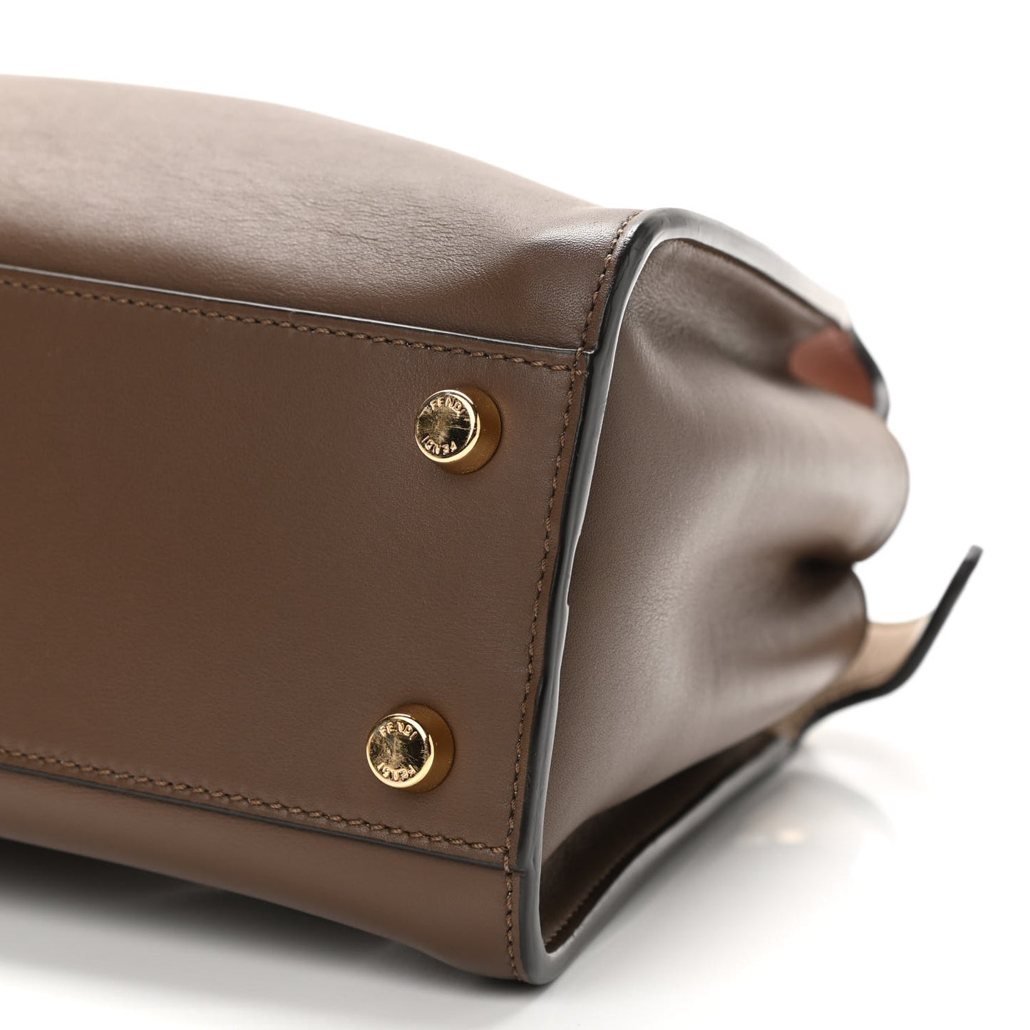 Vitello Tahiti Burro Bi-Color Medium Peekaboo Iconic Essentially Satchel Maya Camelia Confetto