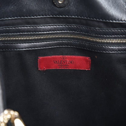 Valentino Garavani Vitello Va Va Voom Tote Black 7 of 13