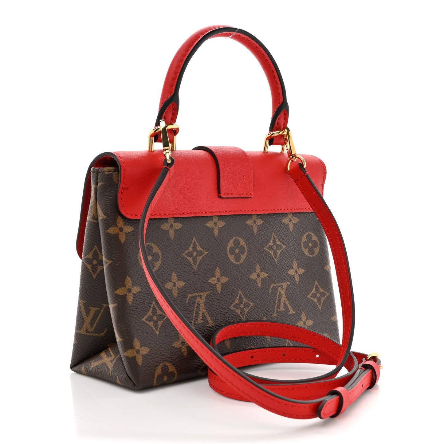 Monogram Locky BB Coquelicot