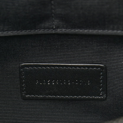 Saint Laurent Calfskin Matelasse Monogram Cassandre Tablet Pouch Black 6 of 8