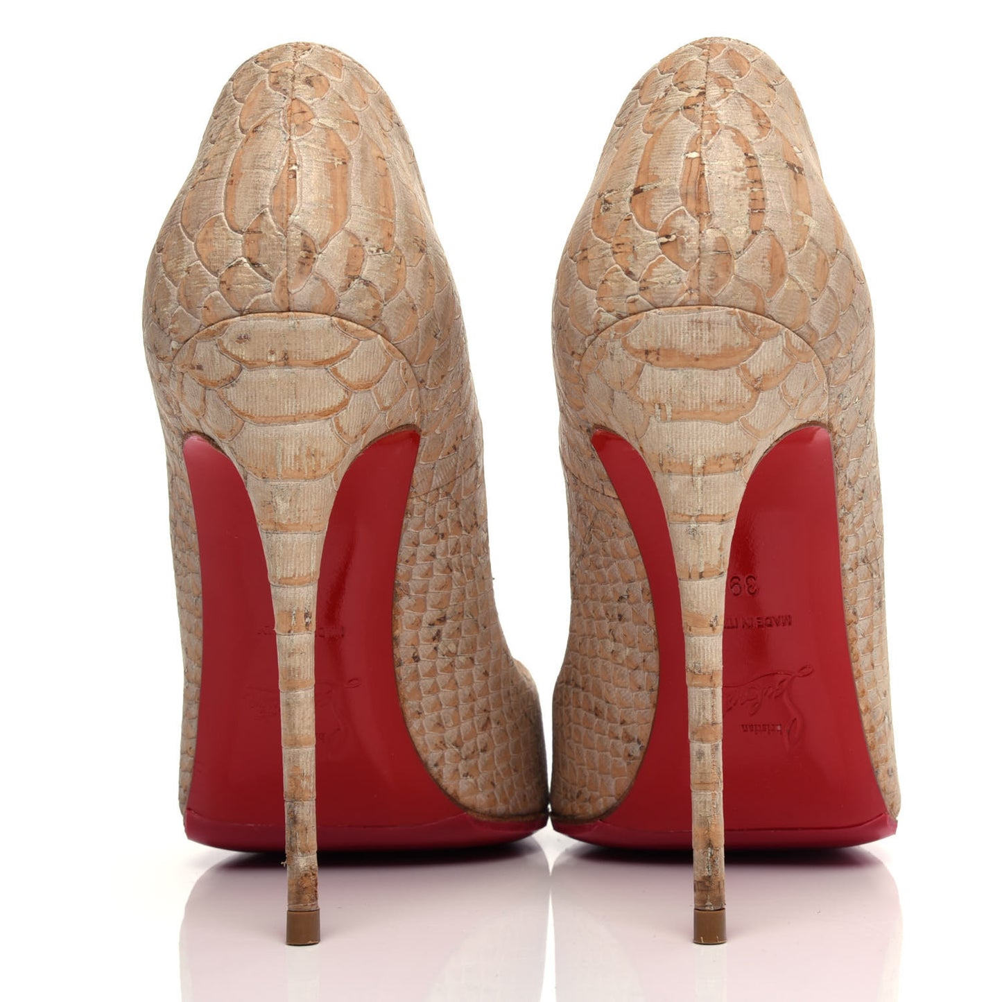 Liege Embossed So Kate 120 Pumps 39 Beige