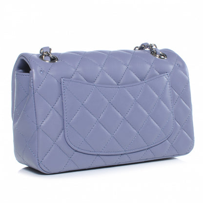 Chanel Lambskin Quilted New Mini Flap Lavender 3 of 8