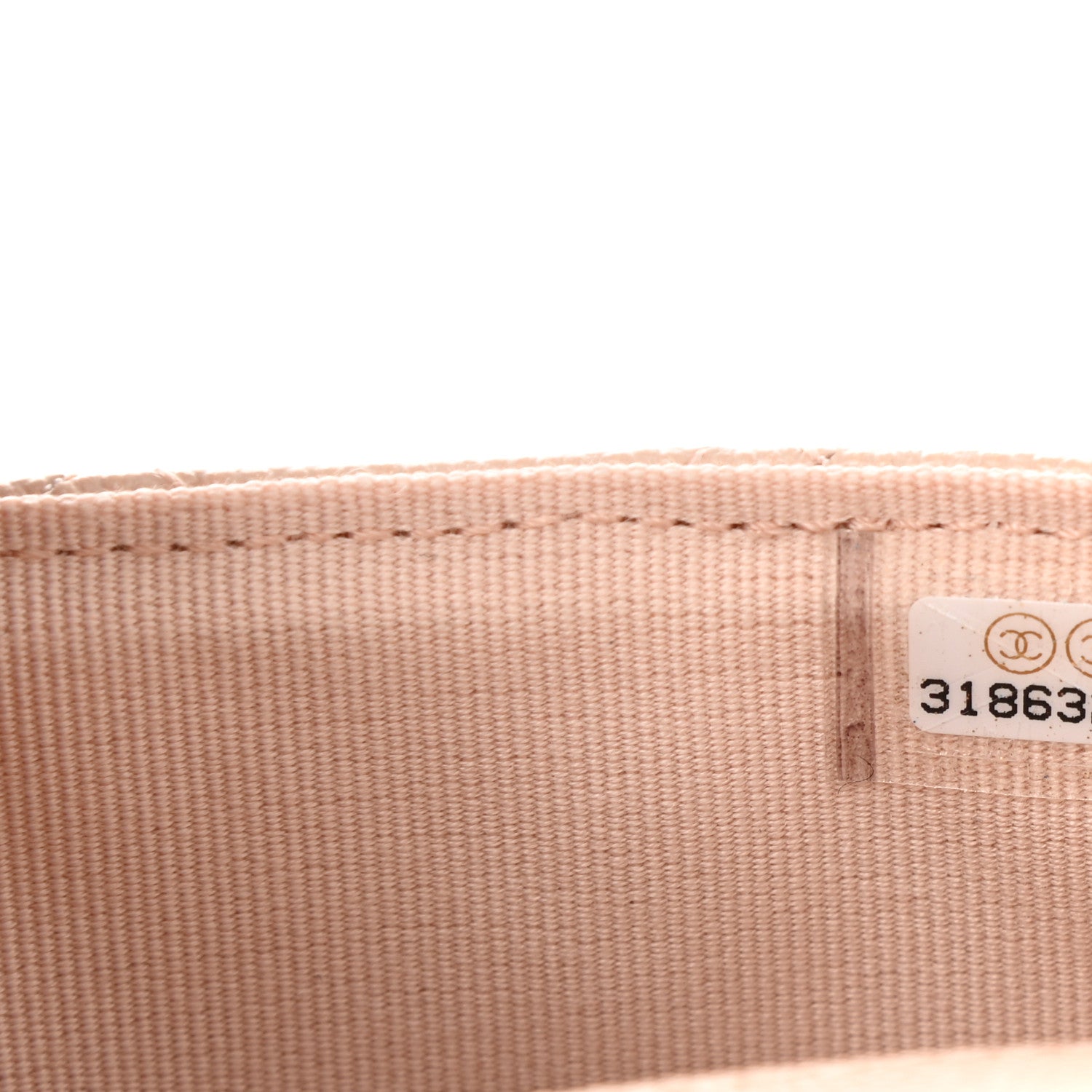 Chanel Caviar Quilted Glasses Case With Chain Beige 8 of 12