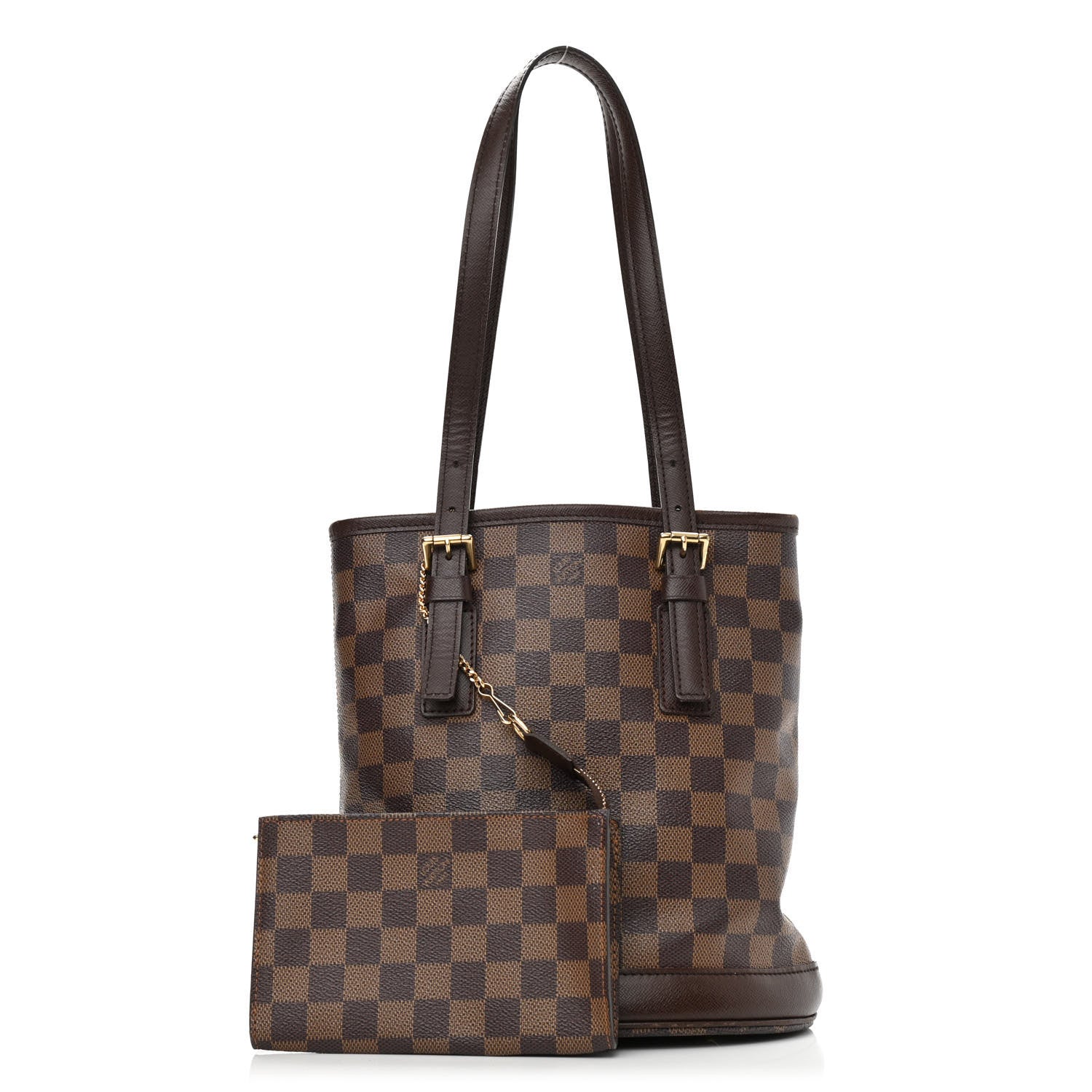 Louis Vuitton Damier Ebene Marais Bucket 23 1 of 9